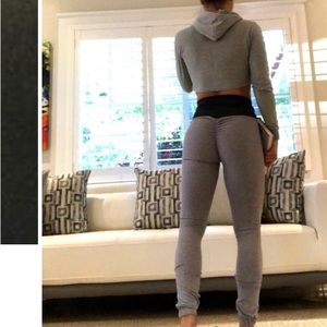 Booty scrunch joggers LONG length